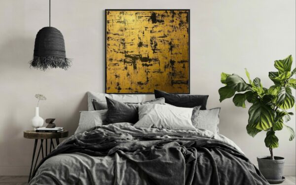 Christiane Ahlers - Golden Kryptonite - Leinwand 2