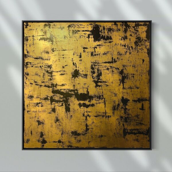 Christiane Ahlers - Golden Kryptonite - Leinwand 3