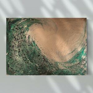 Christiane Ahlers -You´re like a big wave - Leinwand 1