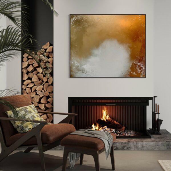 Christiane Ahlers - Fly my to the moon - Leinwand 3