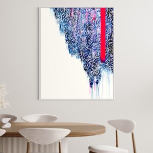 Christiane Ahlers - word - Leinwand 2