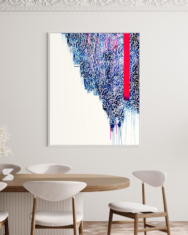 Christiane Ahlers - word - Leinwand 2